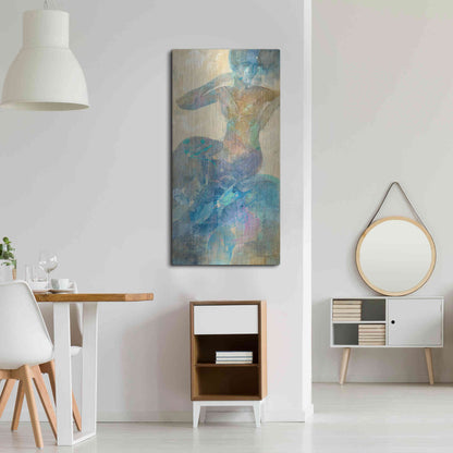 Luxe Metal Art 'Reflection I' by Albena Hristova, Metal Wall Art,24x48