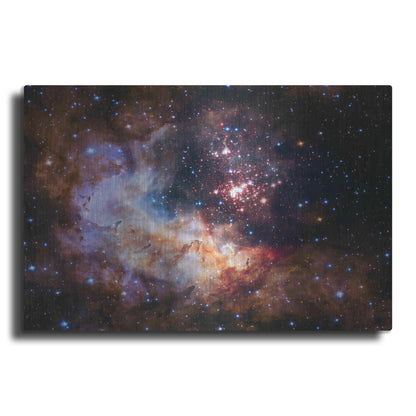 Luxe Metal Art 'Celestial Fireworks' Hubble Space Telescope, Metal Wall Art