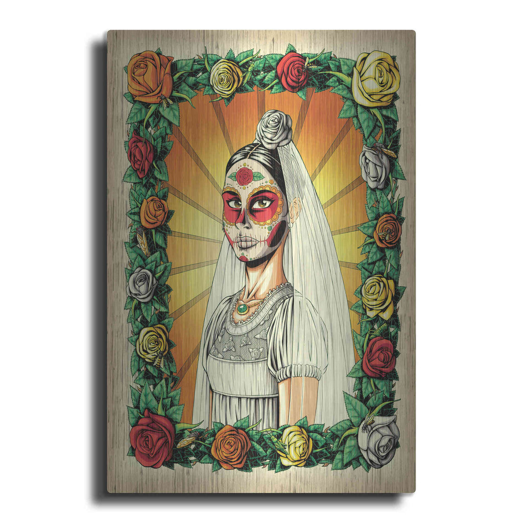 Luxe Metal Art 'Muerta Bride' by Nicholas Ivins