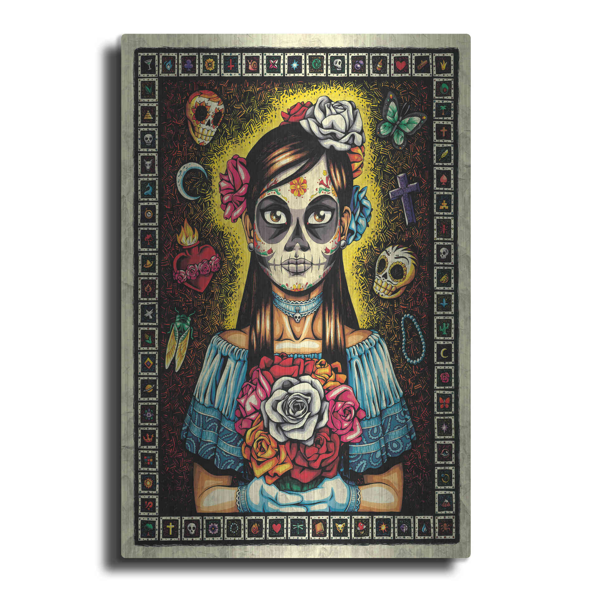 Luxe Metal Art 'Muerta' by Nicholas Ivins