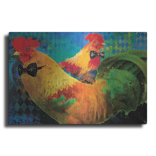 Luxe Metal Art 'Russo and Frank' by Porter Hastings