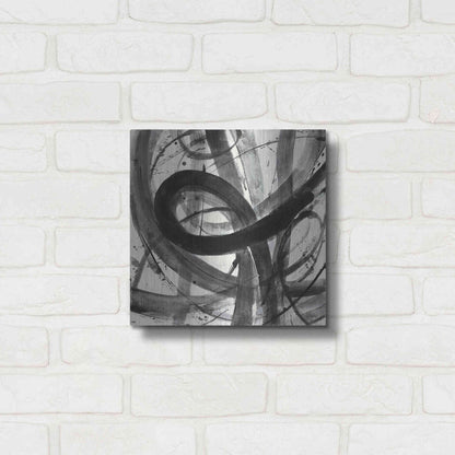 Luxe Metal Art 'Roller Coaster I on White' by Albena Hristova, Metal Wall Art,12x12