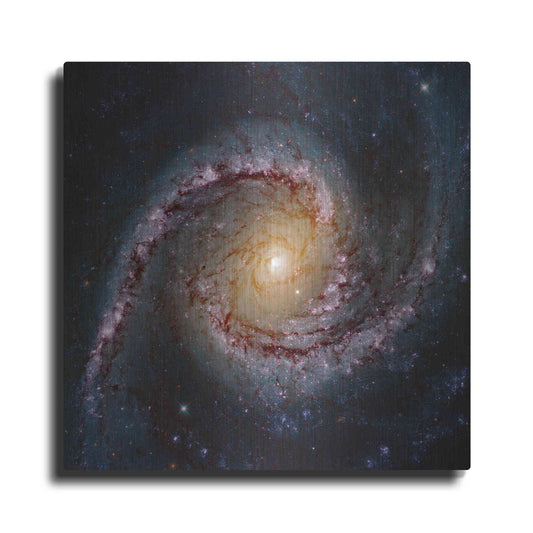 Luxe Metal Art 'Grand Swirls' Hubble Space Telescope, Metal Wall Art