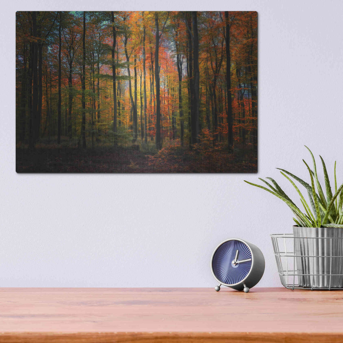 Luxe Metal Art 'Crayons de Couleur' by Philippe Sainte-Laudy, Metal Wall Art,16x12