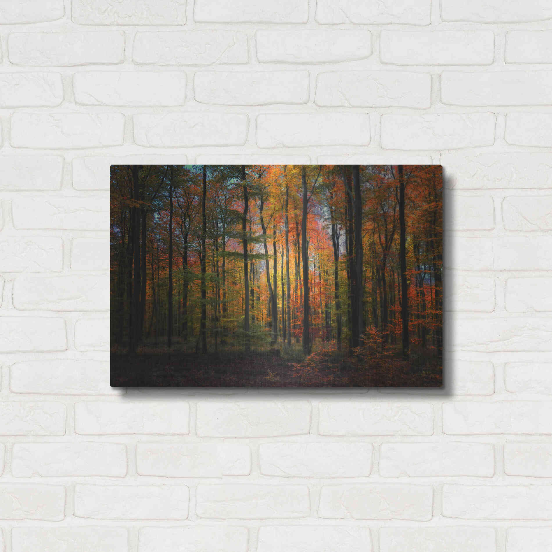 Luxe Metal Art 'Crayons de Couleur' by Philippe Sainte-Laudy, Metal Wall Art,24x16