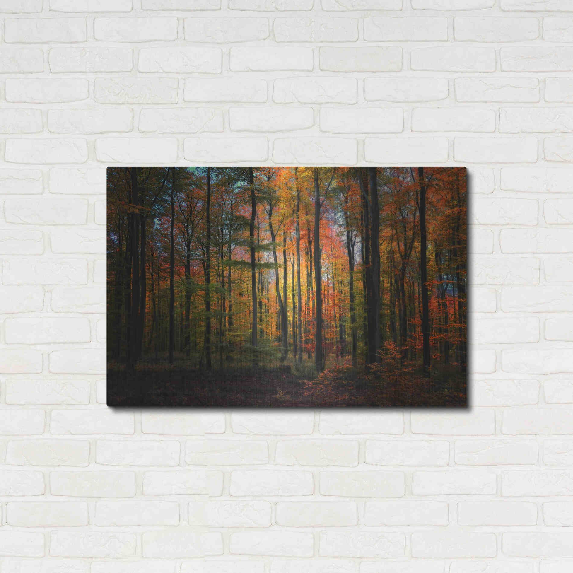 Luxe Metal Art 'Crayons de Couleur' by Philippe Sainte-Laudy, Metal Wall Art,36x24