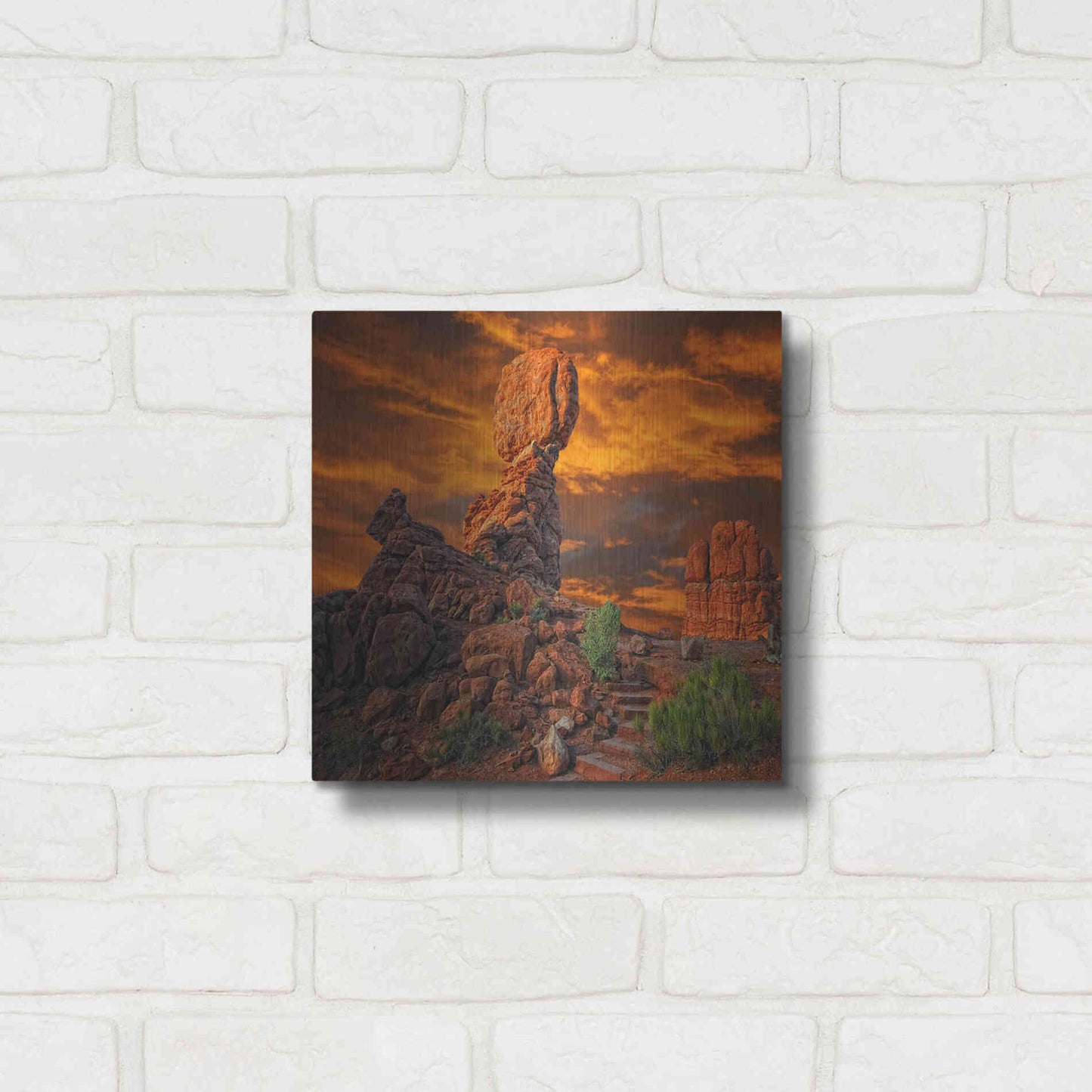 Luxe Metal Art 'Imagine...' by Philippe Sainte-Laudy, Metal Wall Art,12x12