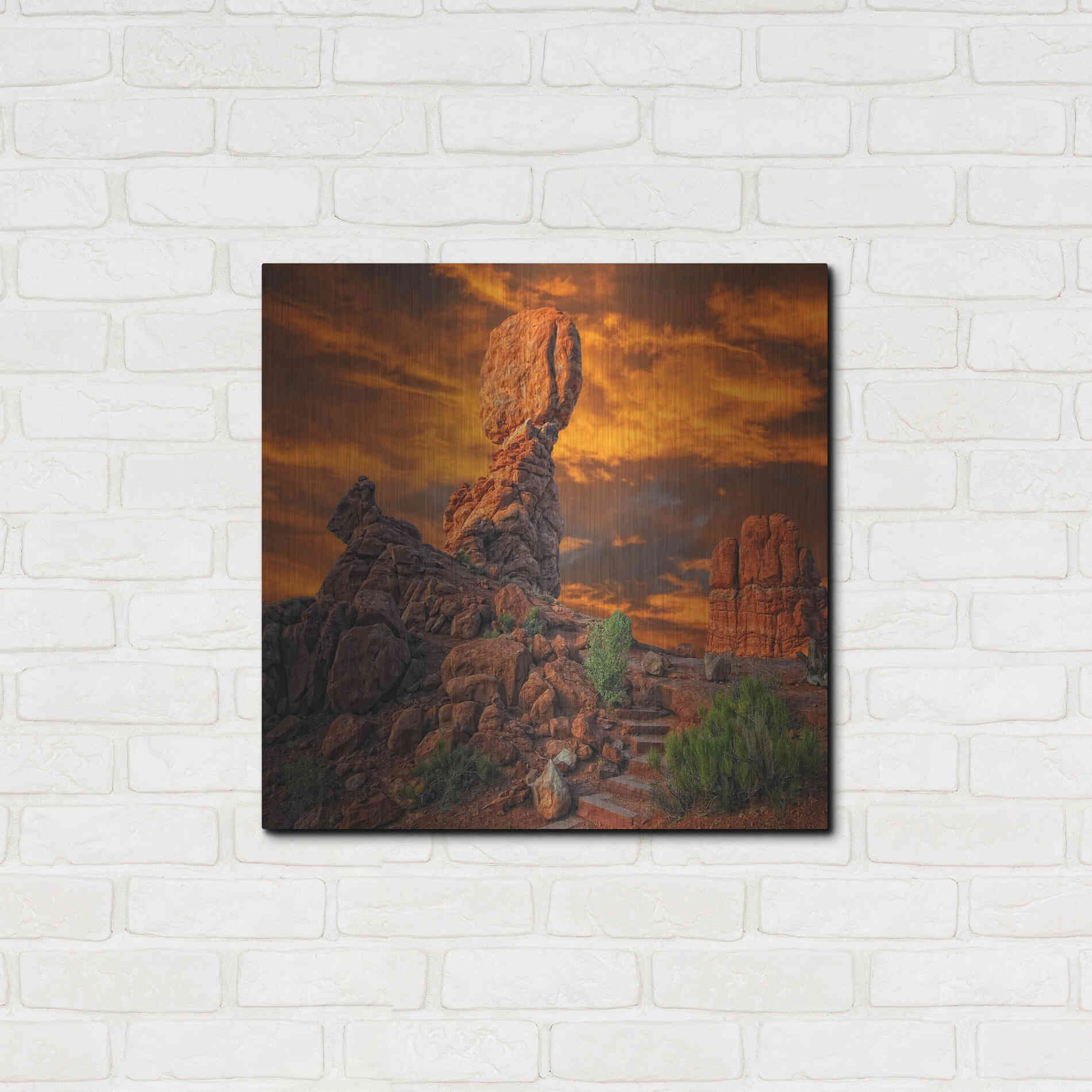 Luxe Metal Art 'Imagine...' by Philippe Sainte-Laudy, Metal Wall Art,24x24
