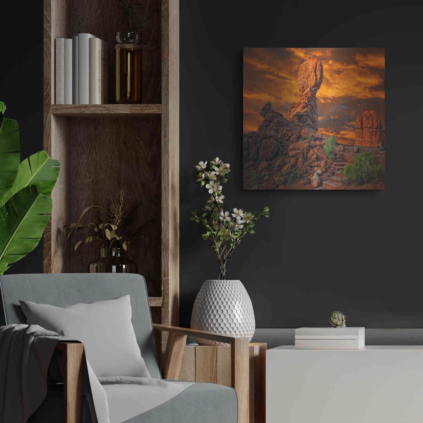 Luxe Metal Art 'Imagine...' by Philippe Sainte-Laudy, Metal Wall Art,24x24