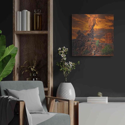 Luxe Metal Art 'Imagine...' by Philippe Sainte-Laudy, Metal Wall Art,24x24