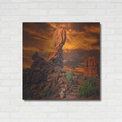 Luxe Metal Art 'Imagine...' by Philippe Sainte-Laudy, Metal Wall Art,36x36