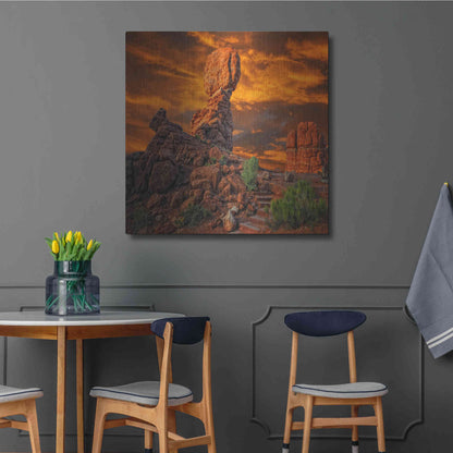Luxe Metal Art 'Imagine...' by Philippe Sainte-Laudy, Metal Wall Art,36x36