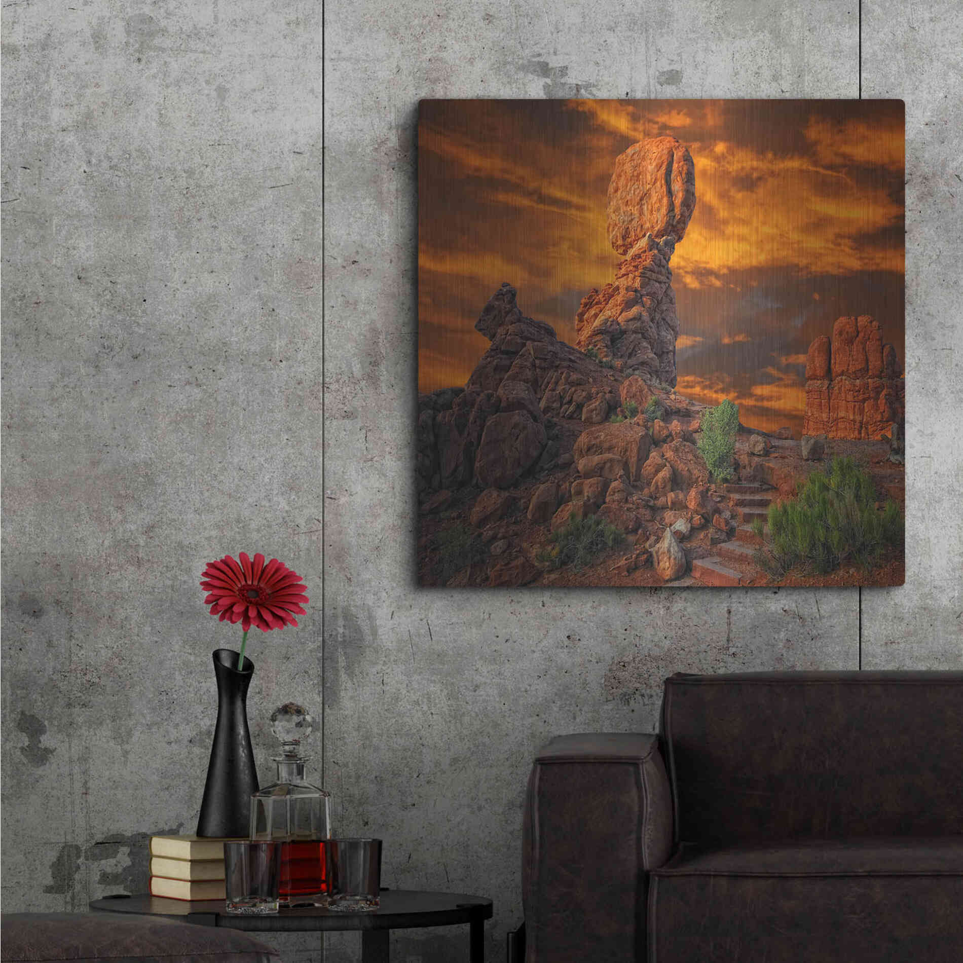 Luxe Metal Art 'Imagine...' by Philippe Sainte-Laudy, Metal Wall Art,36x36