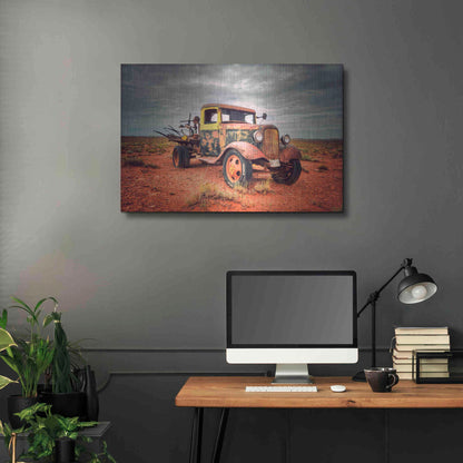 Luxe Metal Art 'Isolated and Forgotten' by Philippe Sainte-Laudy, Metal Wall Art,36x24
