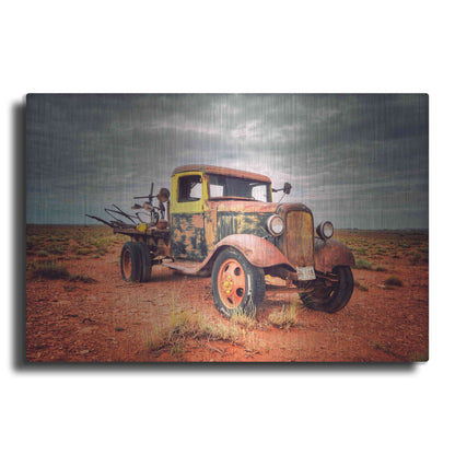 Luxe Metal Art 'Isolated and Forgotten' by Philippe Sainte-Laudy, Metal Wall Art