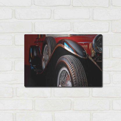 Luxe Metal Art 'Mercedez - Benz 1929' by Philippe Sainte-Laudy, Metal Wall Art,16x12
