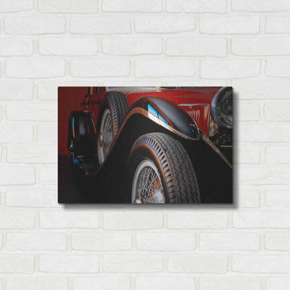 Luxe Metal Art 'Mercedez - Benz 1929' by Philippe Sainte-Laudy, Metal Wall Art,24x16