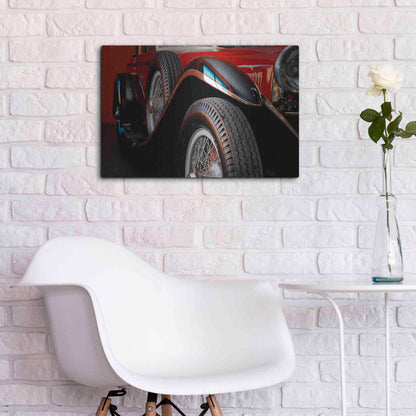 Luxe Metal Art 'Mercedez - Benz 1929' by Philippe Sainte-Laudy, Metal Wall Art,24x16