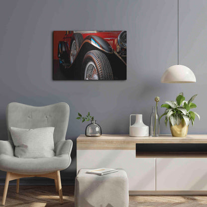 Luxe Metal Art 'Mercedez - Benz 1929' by Philippe Sainte-Laudy, Metal Wall Art,24x16