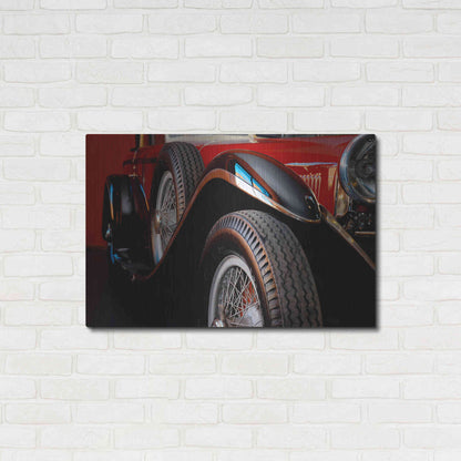 Luxe Metal Art 'Mercedez - Benz 1929' by Philippe Sainte-Laudy, Metal Wall Art,36x24