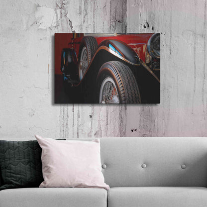 Luxe Metal Art 'Mercedez - Benz 1929' by Philippe Sainte-Laudy, Metal Wall Art,36x24