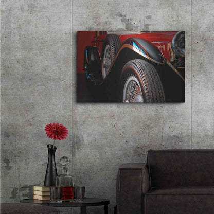 Luxe Metal Art 'Mercedez - Benz 1929' by Philippe Sainte-Laudy, Metal Wall Art,36x24