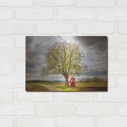 Luxe Metal Art 'Never Alone' by Philippe Sainte-Laudy, Metal Wall Art,16x12