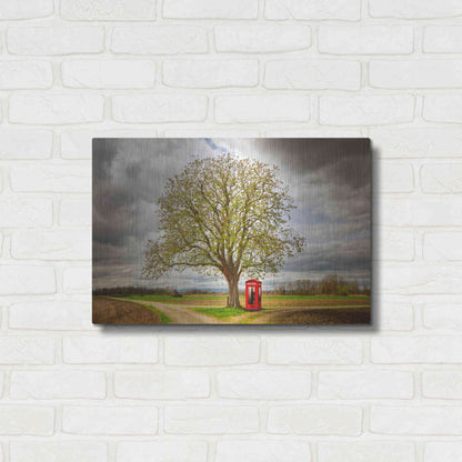 Luxe Metal Art 'Never Alone' by Philippe Sainte-Laudy, Metal Wall Art,24x16