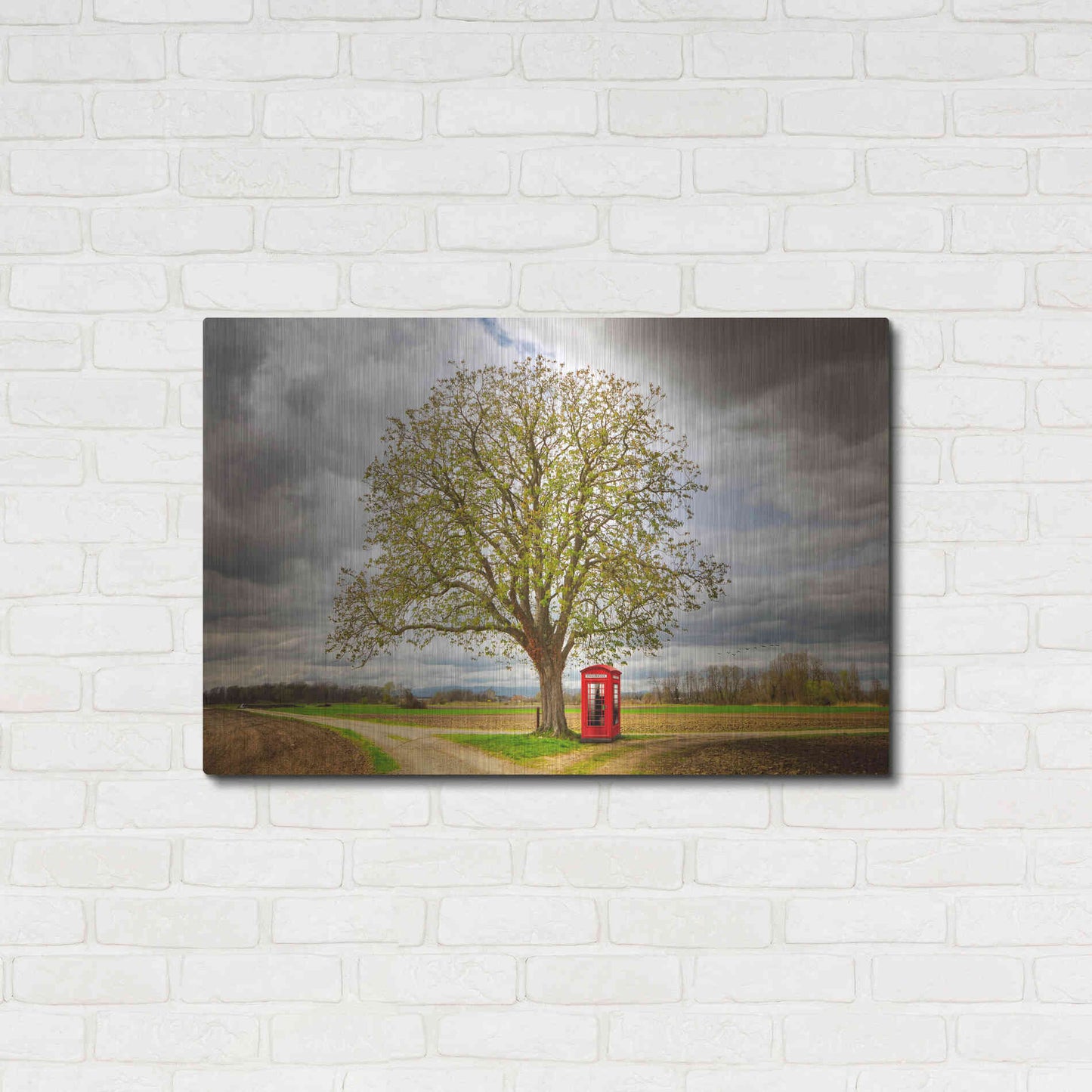 Luxe Metal Art 'Never Alone' by Philippe Sainte-Laudy, Metal Wall Art,36x24