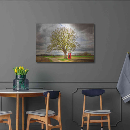 Luxe Metal Art 'Never Alone' by Philippe Sainte-Laudy, Metal Wall Art,36x24