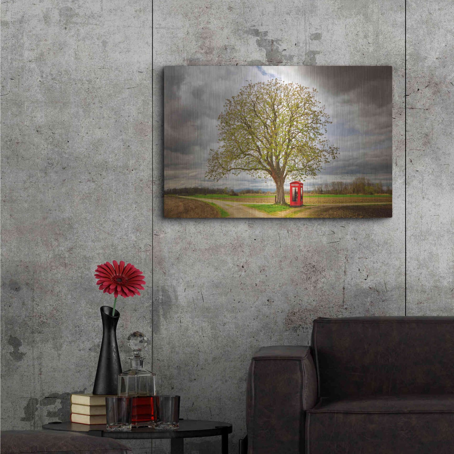 Luxe Metal Art 'Never Alone' by Philippe Sainte-Laudy, Metal Wall Art,36x24