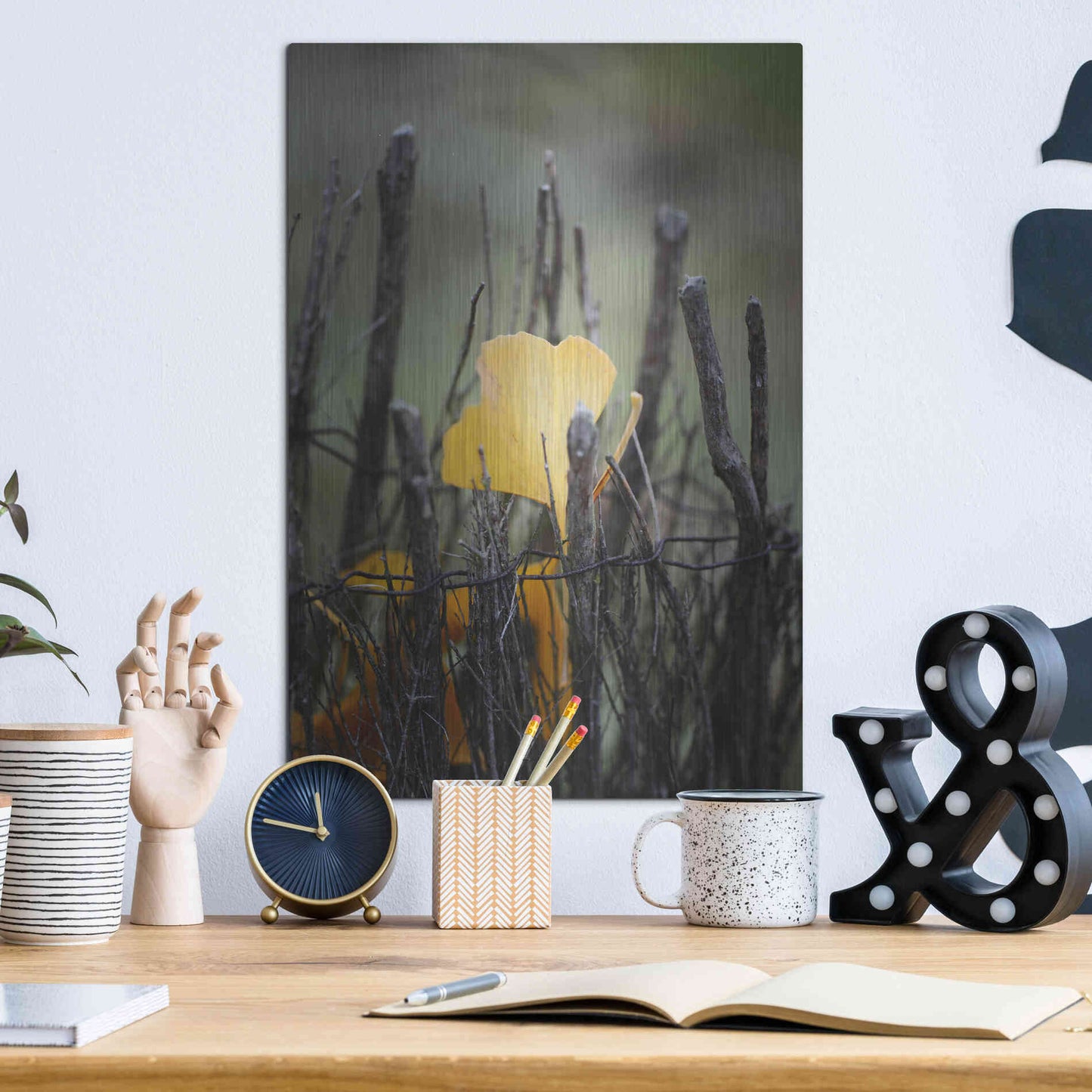 Luxe Metal Art 'Prisoner Fall' by Philippe Sainte-Laudy, Metal Wall Art,12x16