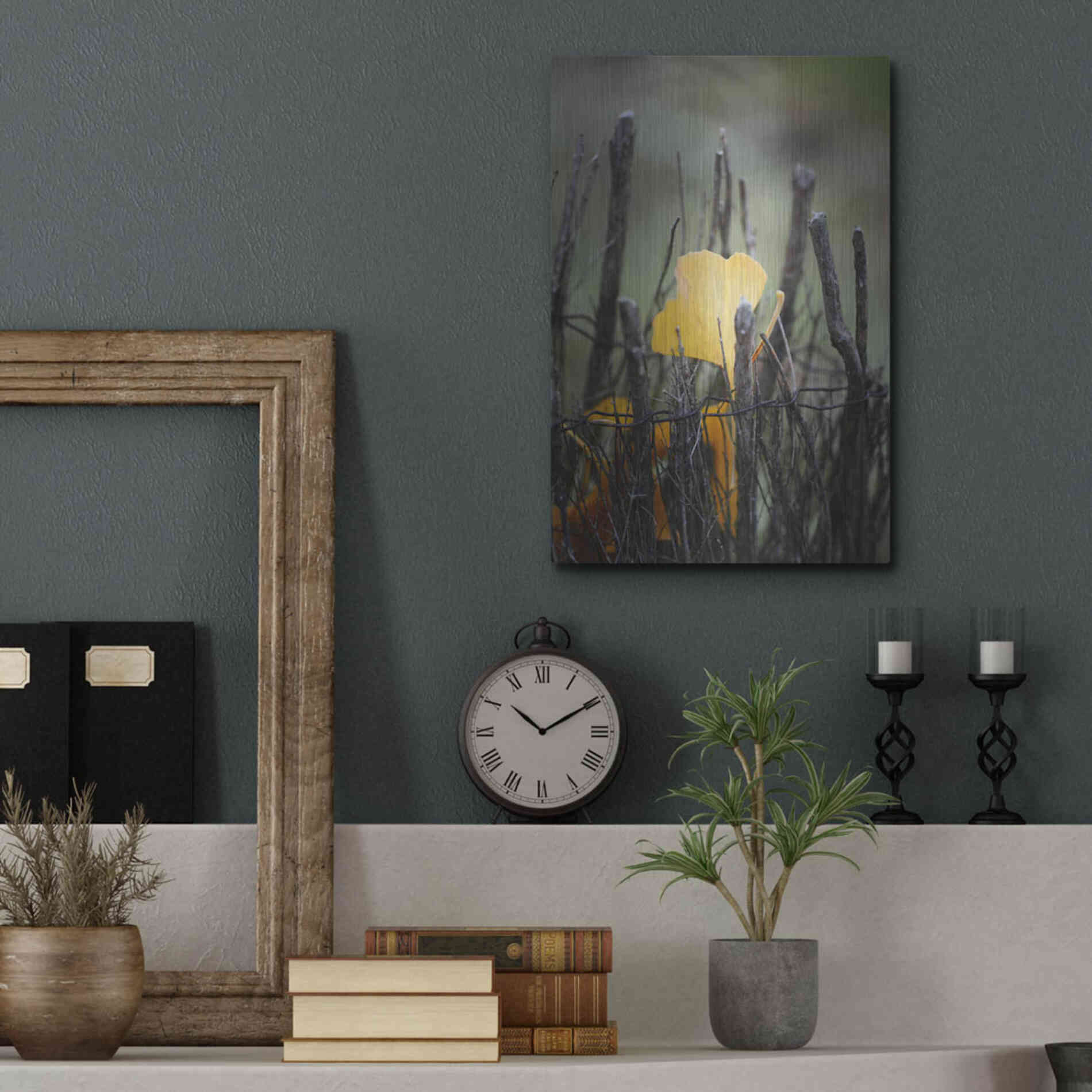 Luxe Metal Art 'Prisoner Fall' by Philippe Sainte-Laudy, Metal Wall Art,12x16