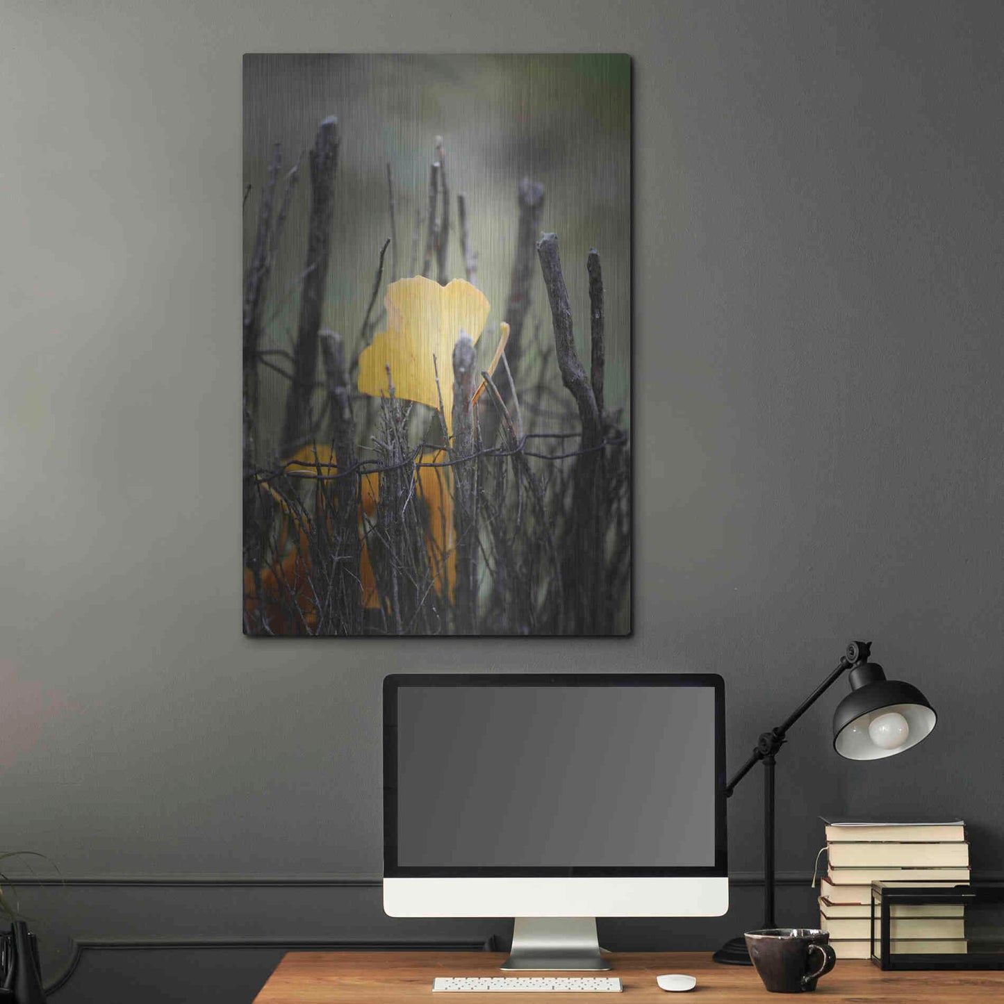 Luxe Metal Art 'Prisoner Fall' by Philippe Sainte-Laudy, Metal Wall Art,24x36