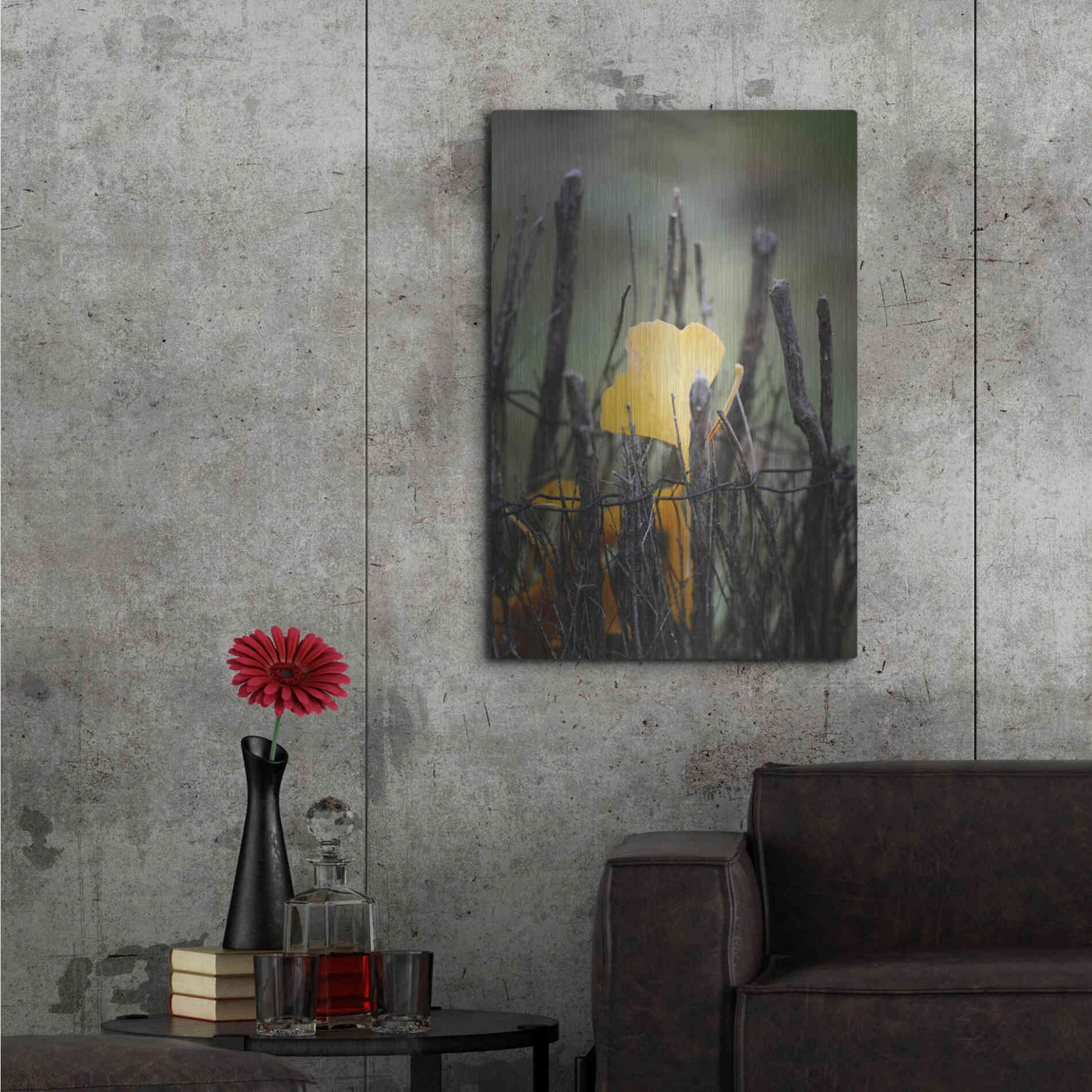 Luxe Metal Art 'Prisoner Fall' by Philippe Sainte-Laudy, Metal Wall Art,24x36