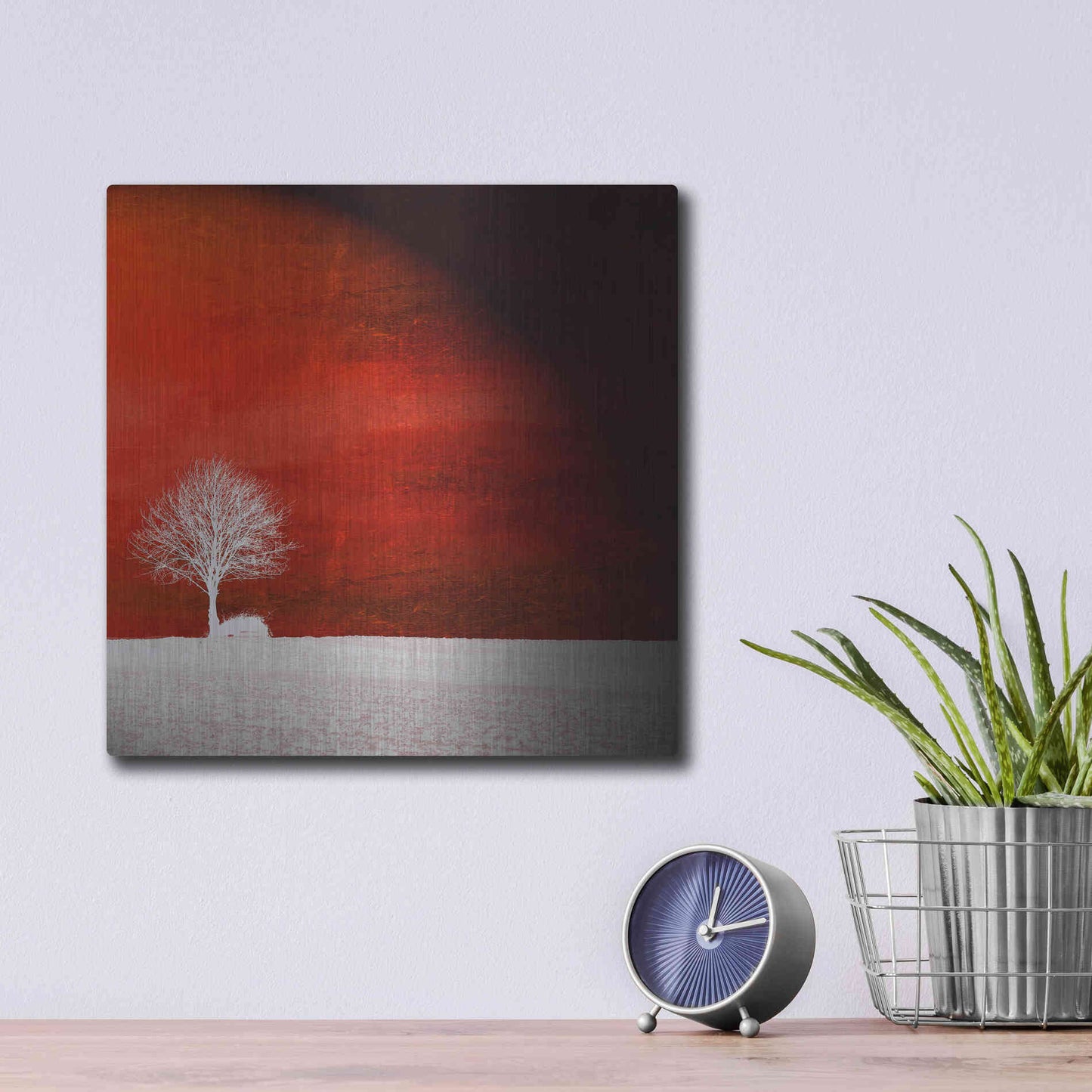 Luxe Metal Art 'Sensation' by Philippe Sainte-Laudy, Metal Wall Art,12x12