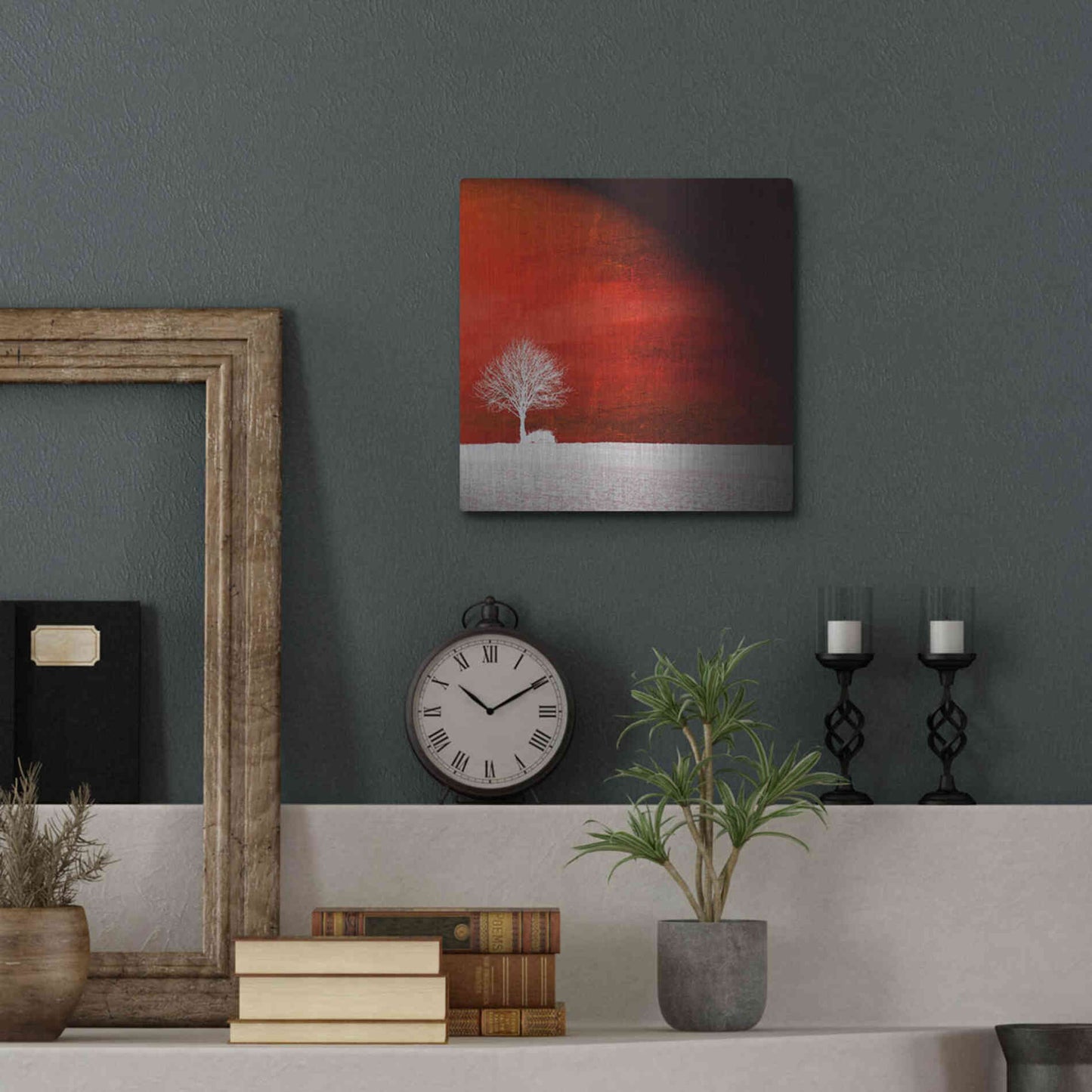 Luxe Metal Art 'Sensation' by Philippe Sainte-Laudy, Metal Wall Art,12x12