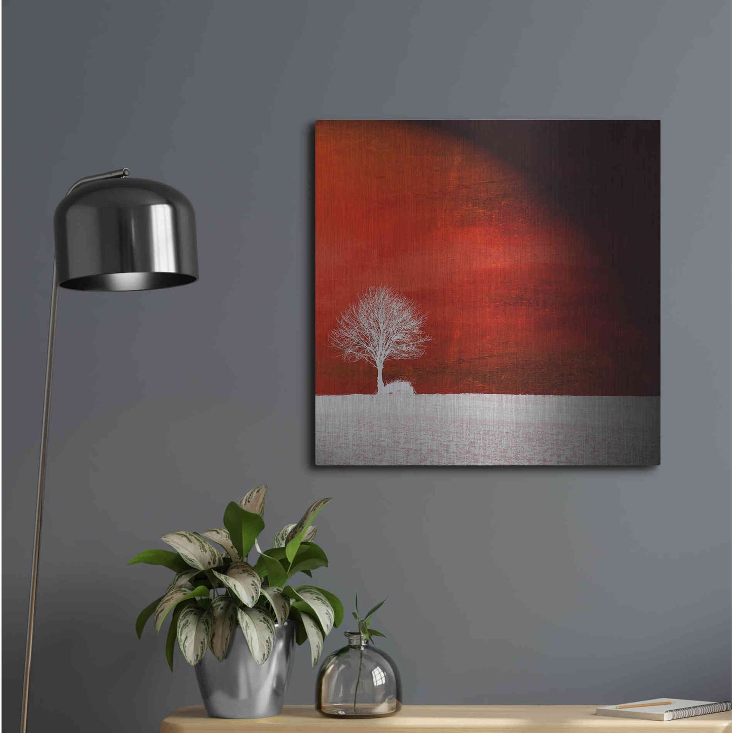 Luxe Metal Art 'Sensation' by Philippe Sainte-Laudy, Metal Wall Art,24x24