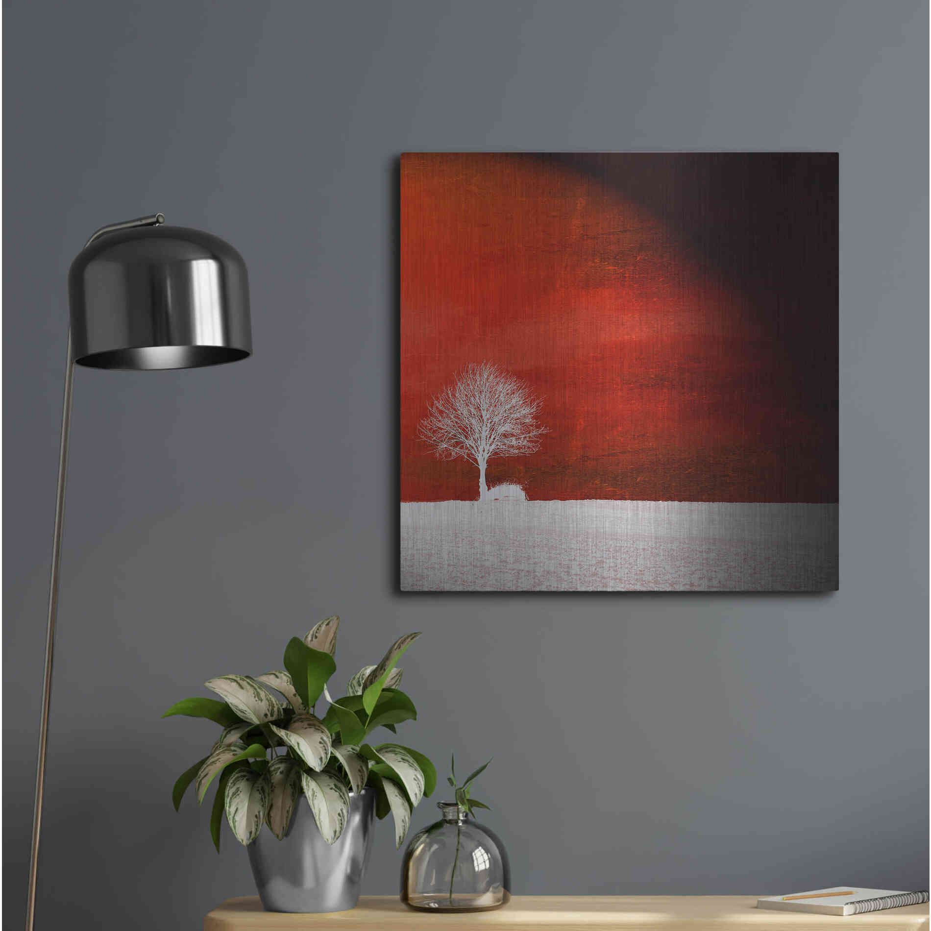 Luxe Metal Art 'Sensation' by Philippe Sainte-Laudy, Metal Wall Art,24x24