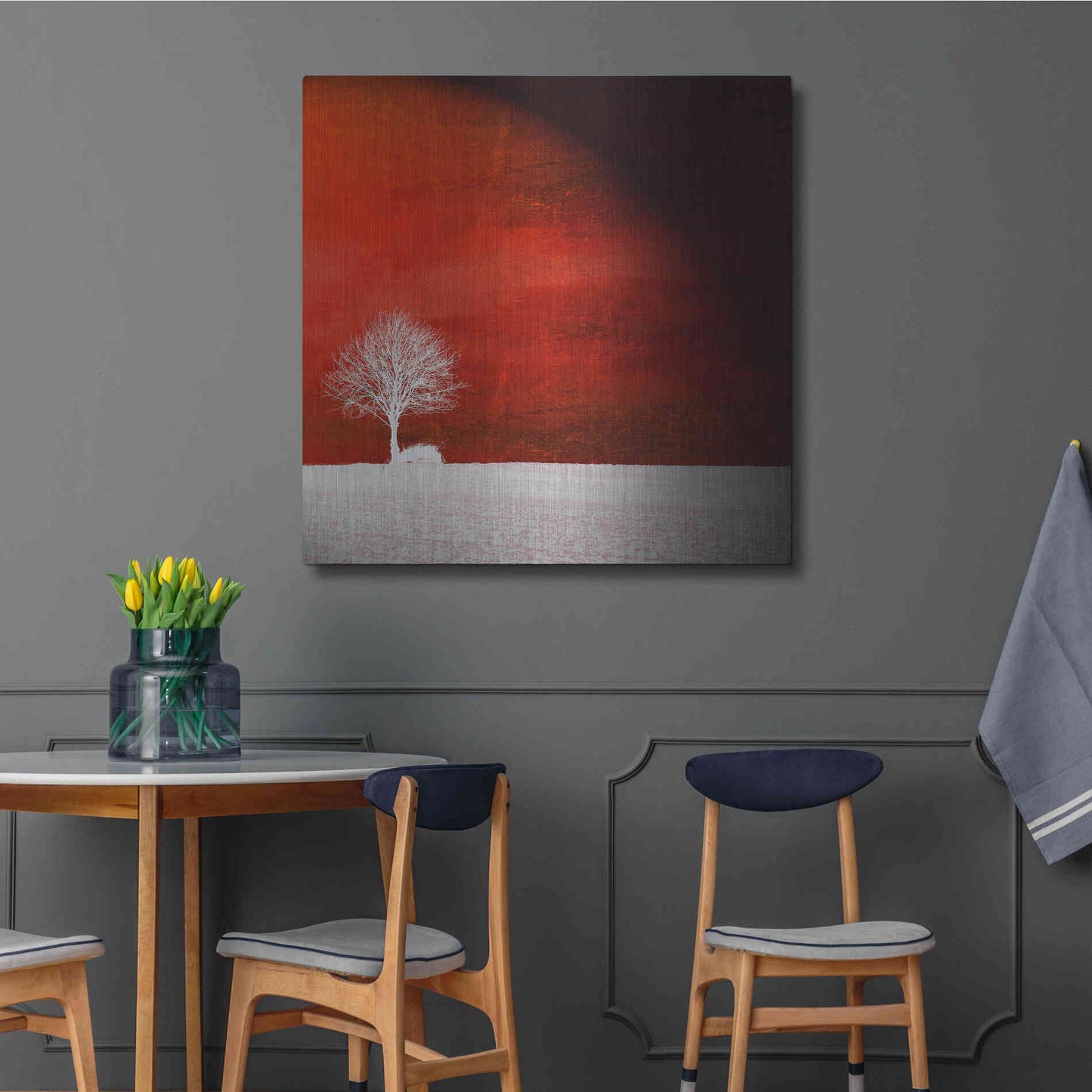 Luxe Metal Art 'Sensation' by Philippe Sainte-Laudy, Metal Wall Art,36x36