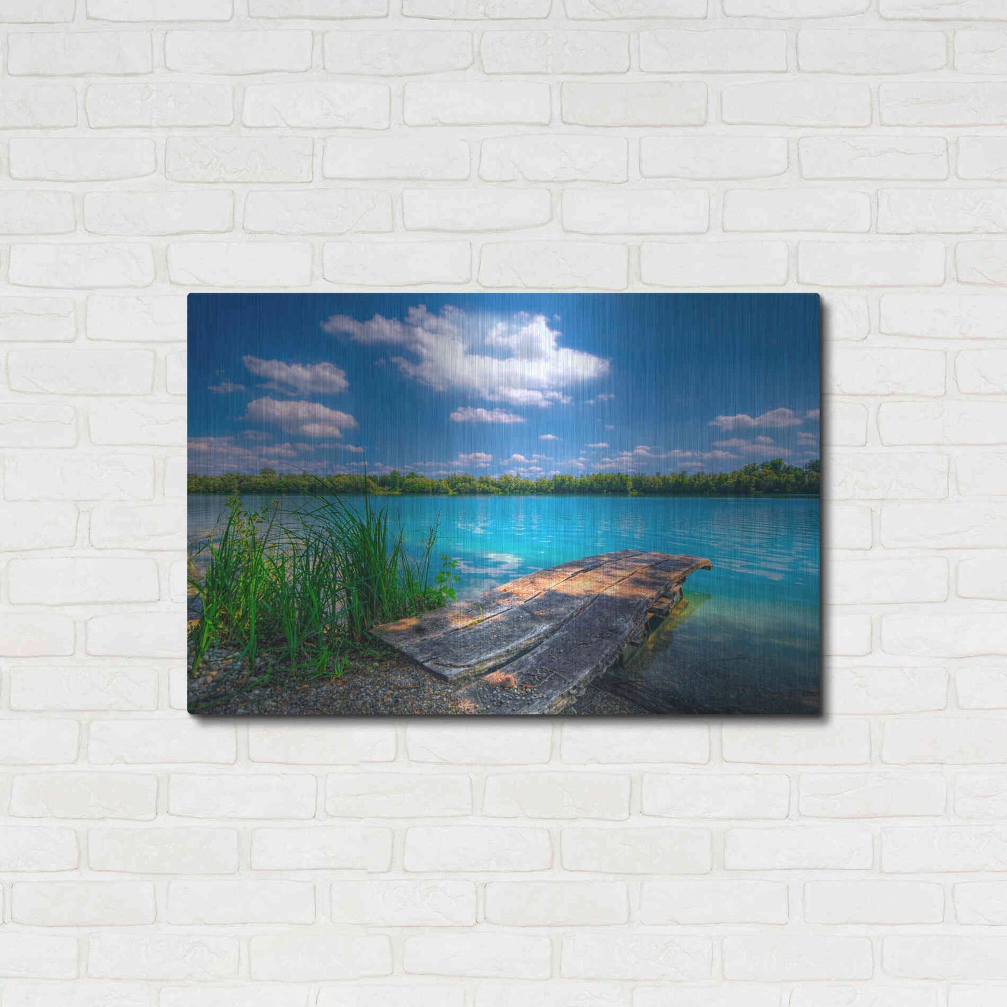 Luxe Metal Art 'Sunny Day' by Philippe Sainte-Laudy, Metal Wall Art,36x24