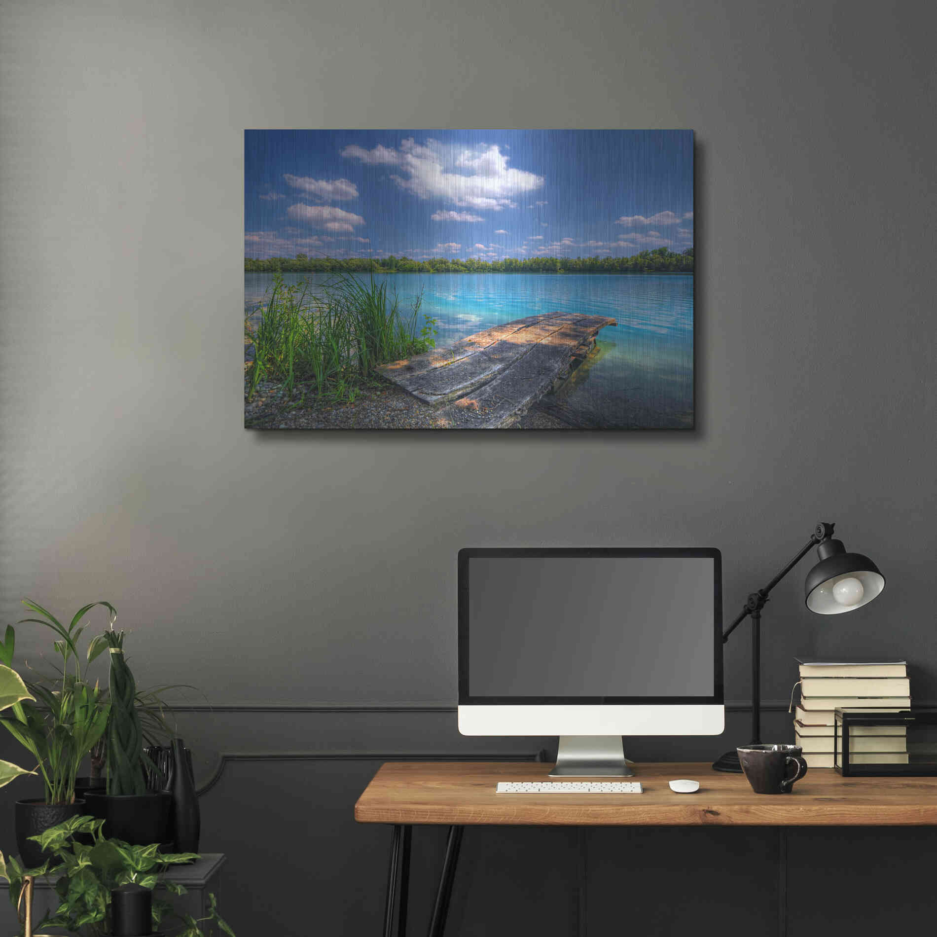 Luxe Metal Art 'Sunny Day' by Philippe Sainte-Laudy, Metal Wall Art,36x24