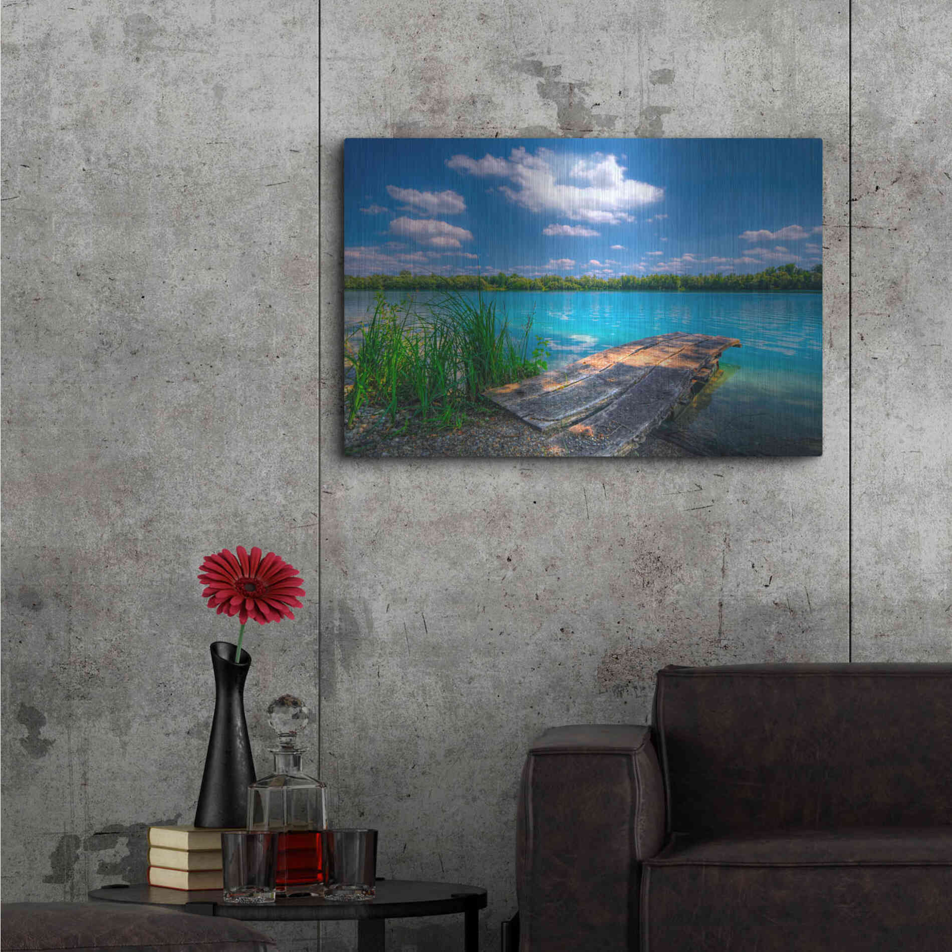 Luxe Metal Art 'Sunny Day' by Philippe Sainte-Laudy, Metal Wall Art,36x24