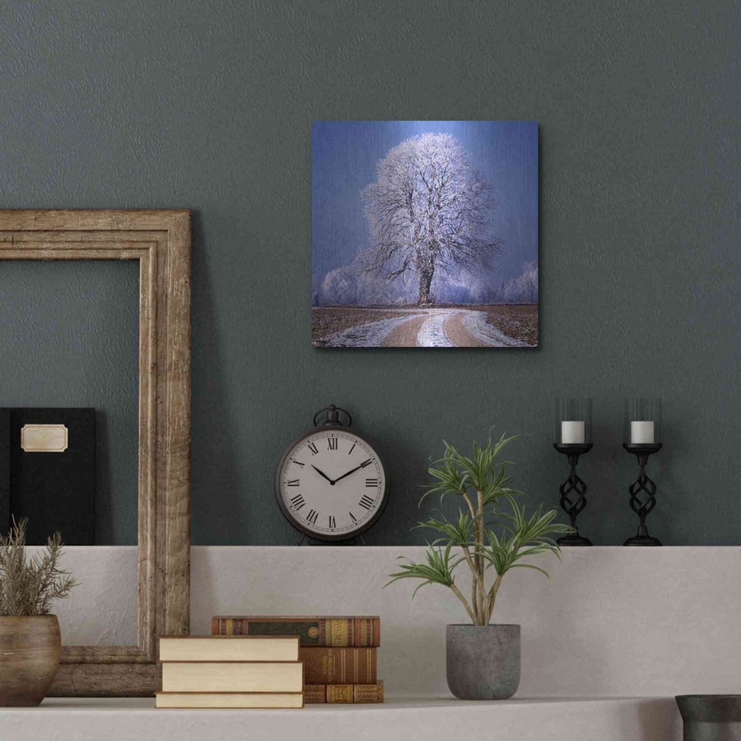 Luxe Metal Art 'The Sounds Of Silence' by Philippe Sainte-Laudy, Metal Wall Art,12x12