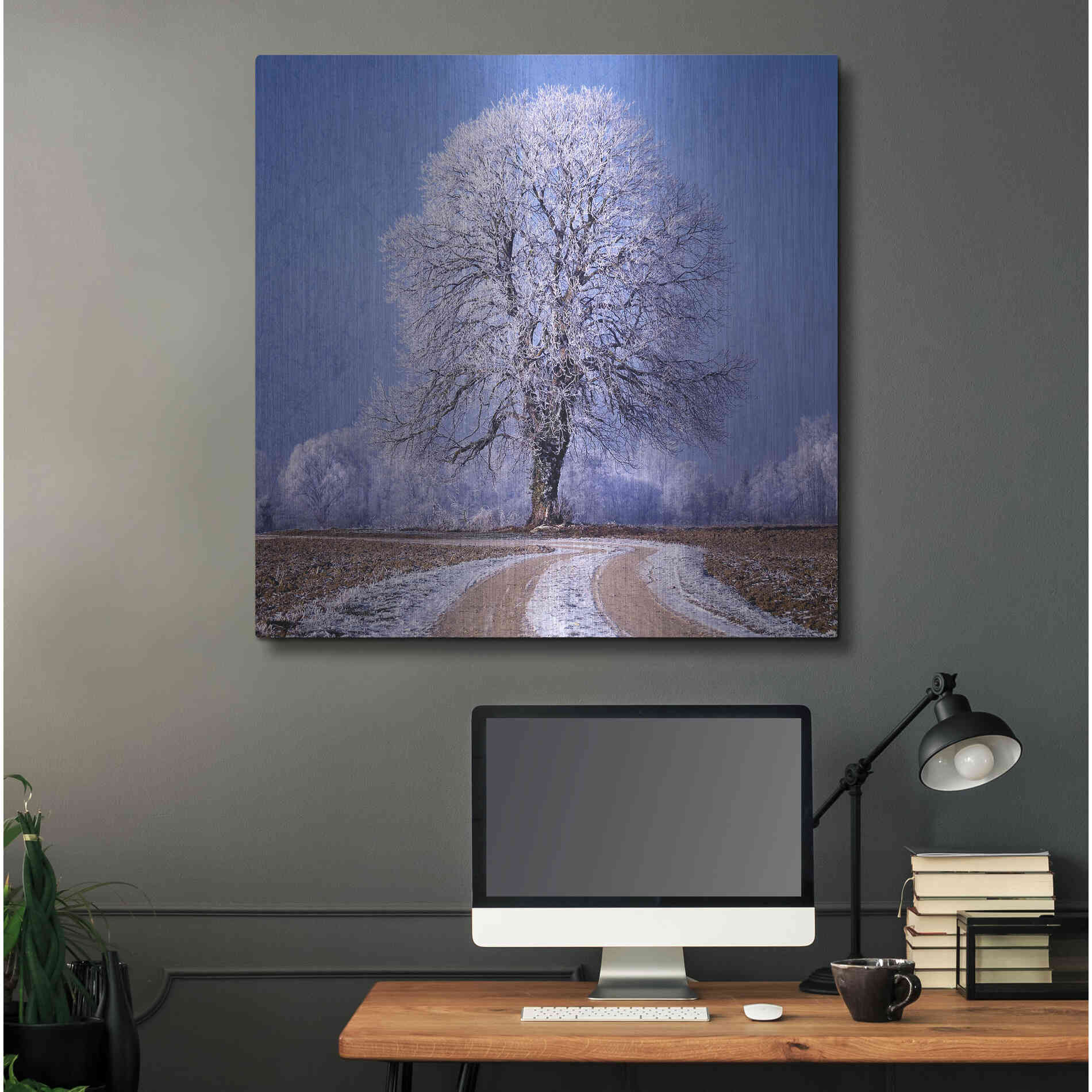 Luxe Metal Art 'The Sounds Of Silence' by Philippe Sainte-Laudy, Metal Wall Art,36x36