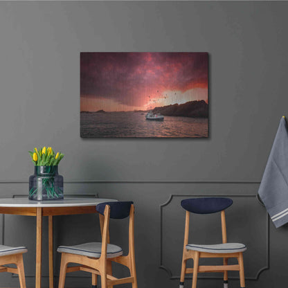 Luxe Metal Art 'Come And See Me' by Philippe Sainte-Laudy, Metal Wall Art,36x24