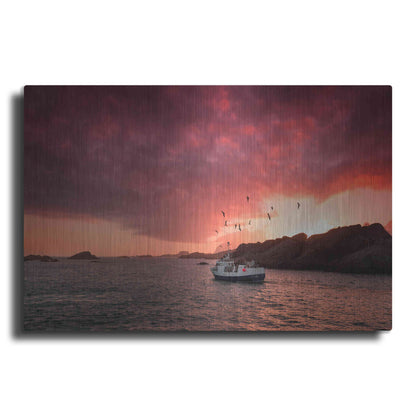 Luxe Metal Art 'Come And See Me' by Philippe Sainte-Laudy, Metal Wall Art