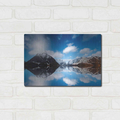 Luxe Metal Art 'Come Back Down' by Philippe Sainte-Laudy, Metal Wall Art,16x12