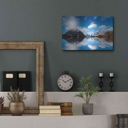 Luxe Metal Art 'Come Back Down' by Philippe Sainte-Laudy, Metal Wall Art,16x12