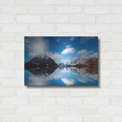 Luxe Metal Art 'Come Back Down' by Philippe Sainte-Laudy, Metal Wall Art,24x16